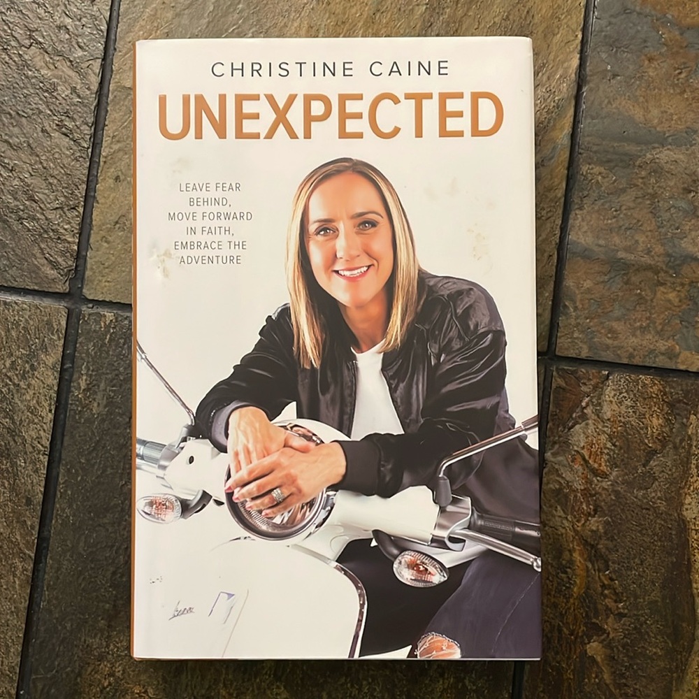 Unexpected- Christine Caine- hardcover -234 pages
